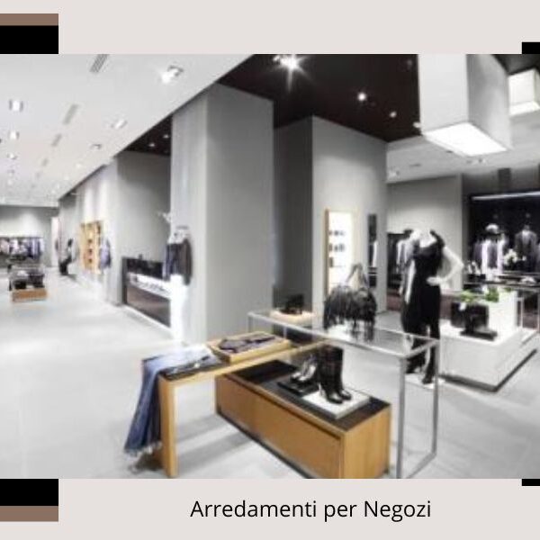 Arredamento personalizzato per negozi Versilia Lucca da Fenice Infissi