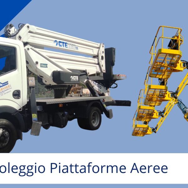Servizi noleggio piattaforme aeree a Lucca presso Multiservice