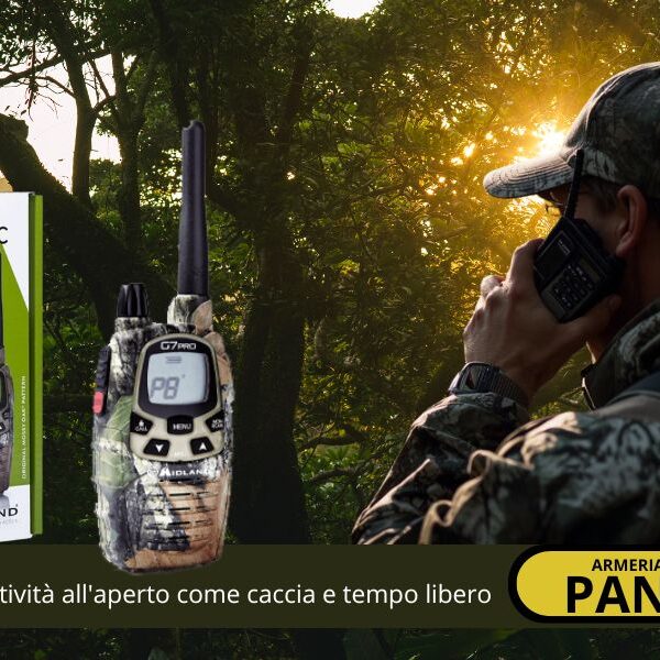 Ricetrasmittente per comunicare a distanza in attività all'aperto in Versilia da Pandolfi